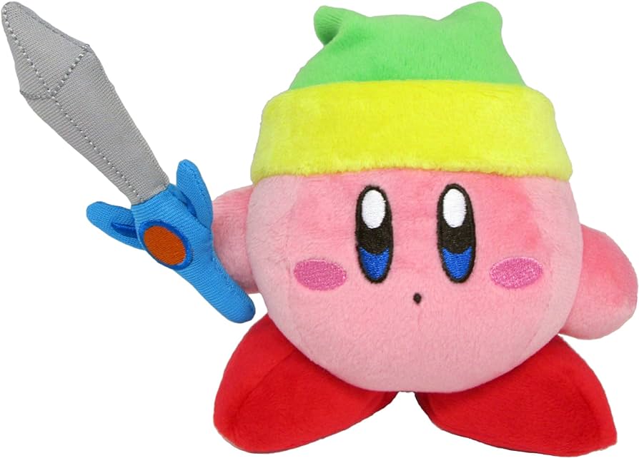 Little Buddy - 5" Sword Kirby Plush (C09)